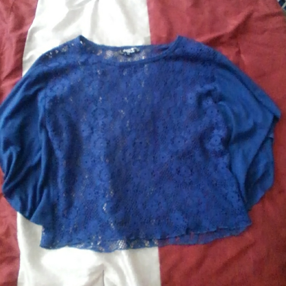 Batwing Lace Top